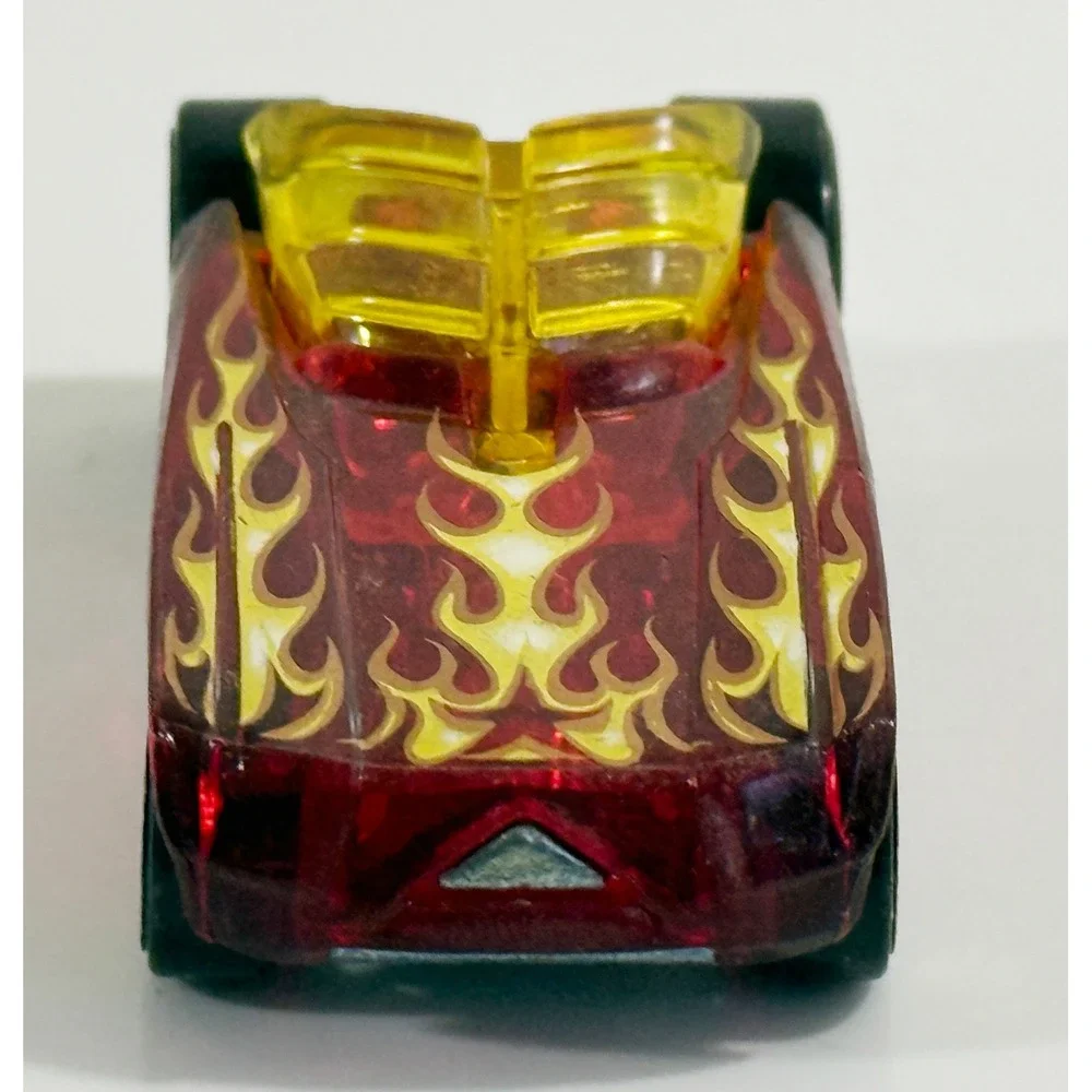 Hot Wheels Paradox Toy Car Kids 1:64 Red Translucent Flame X-Raycers Series